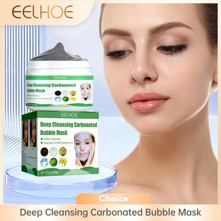 EELHOE Face Cleansing Bubble Mask - Blackhead Remover &amp; Acne Purifying