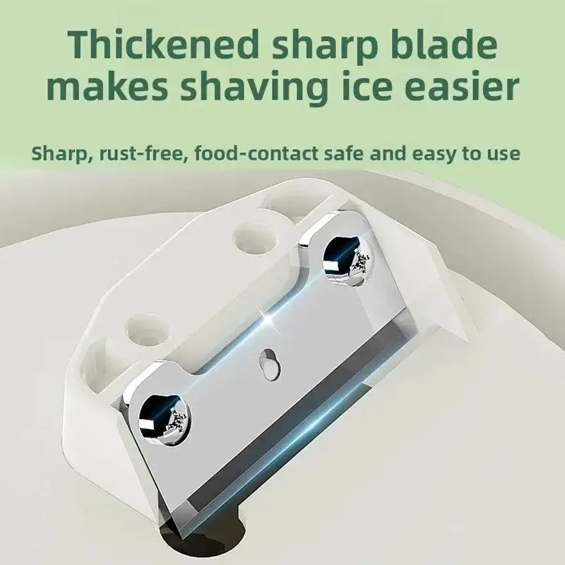 220V Small Household Ice Shaver With Two Speed Settings
