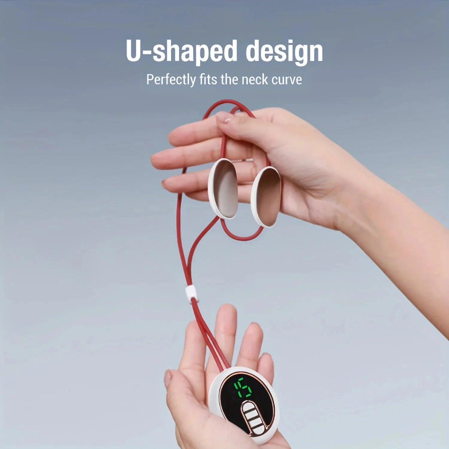 Intelligent Micro Current Neck Massager with Hot Compress and Pain Relief Features