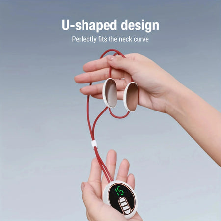 Intelligent Micro Current Neck Massager with Hot Compress and Pain Relief Features