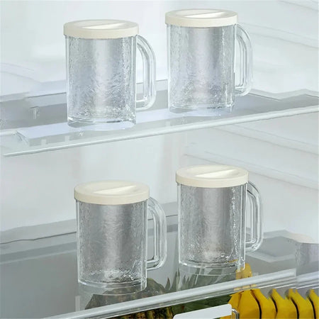 Creativity Beer Mug &ndash; Freezing Double Layer Chilled Cup