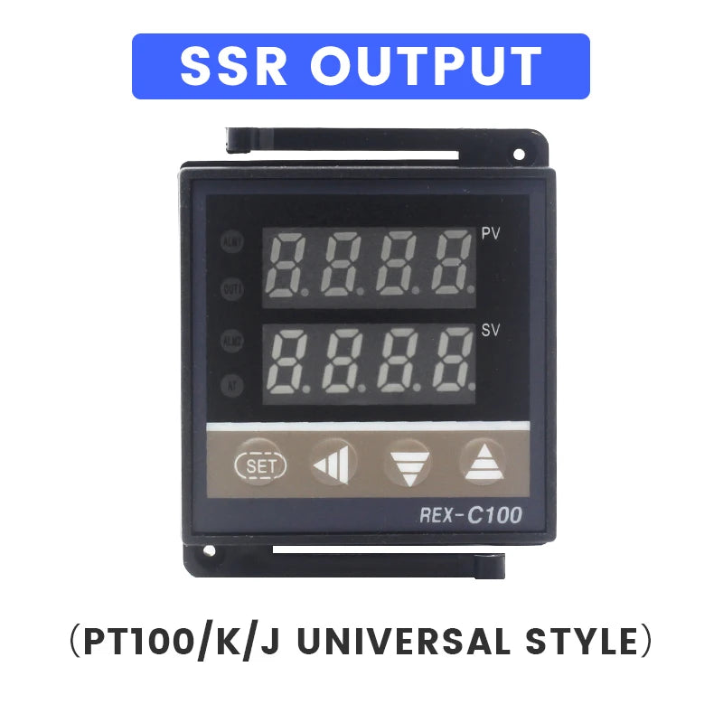 REX C100 Digital PID Temperature Controller &ndash; High Precision Temperature Control SSR-universal