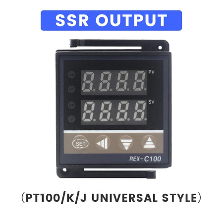 REX C100 Digital PID Temperature Controller &ndash; High Precision Temperature Control SSR-universal