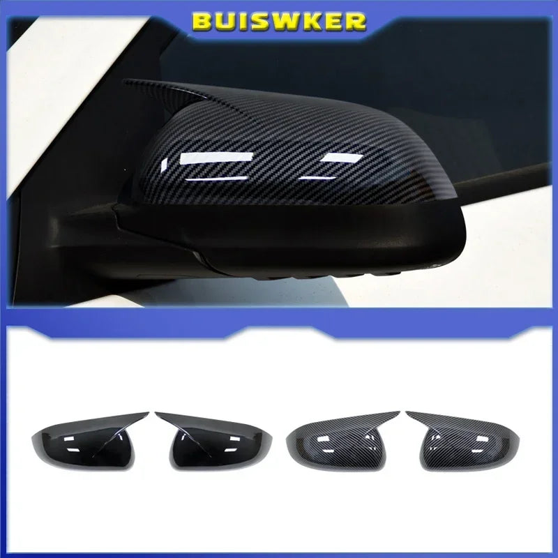 Tampa de Espelho em Carbono Kia para K2 KX Cross Rio 4 2017-2023