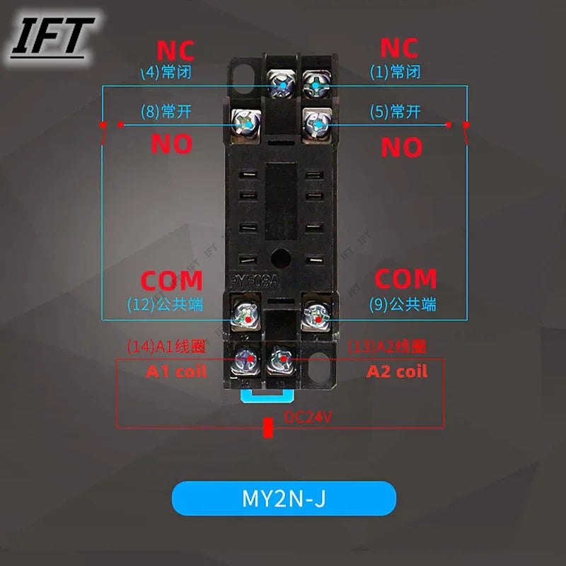 MY2P HH52P MY2NJ Relay Coil &ndash; Versatile DPDT Micro Mini Electromagnetic Switch