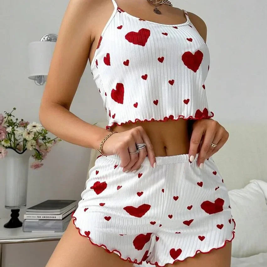 Kawaii Women's Pajama Set - Cute &amp; Comfortable Sleepwear