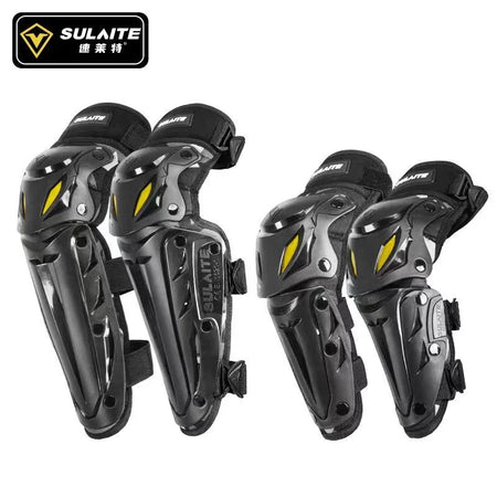 SULAITE Motorcycle Protective Gear Kit: Elbow &amp; Knee Pads Camouflage Suit