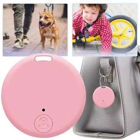 Smart Mini GPS Tracker - Anti-Lost Bluetooth Locator for Pets, Kids, and Valuables