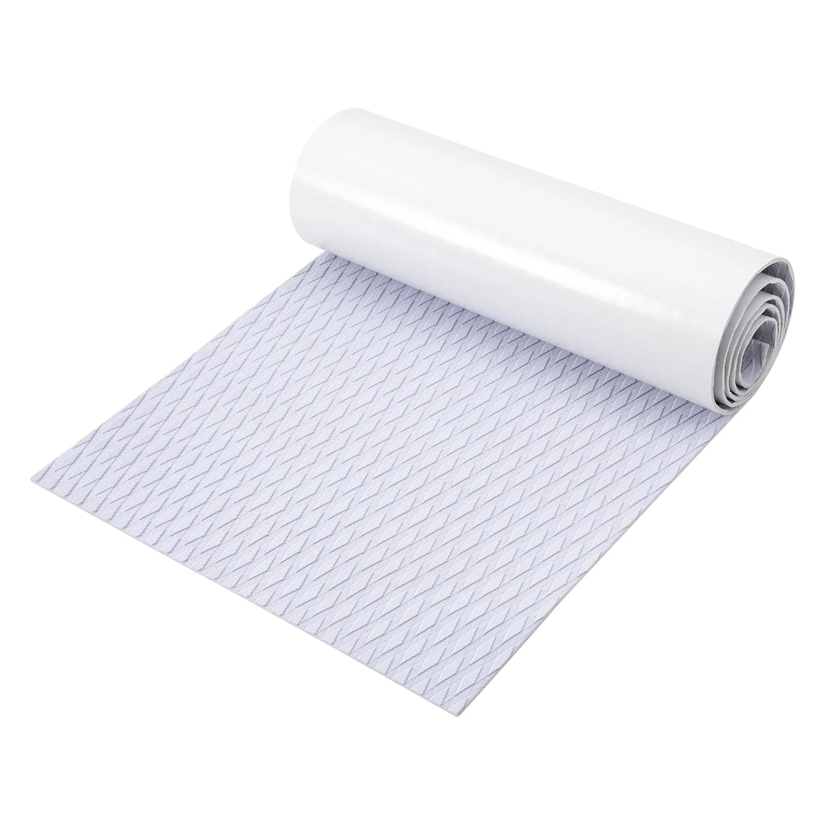 90.55x21.65in Black Grey EVA Boat Mat &ndash; Non-Skid Carpet