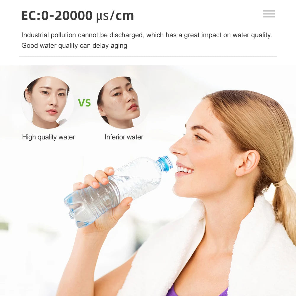 Digital PH Meter 10 In 1 &ndash; Multi Parameter Water Tester