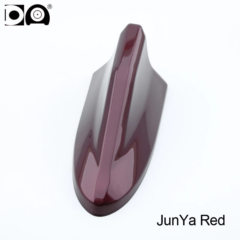 Universal 7D Shark Fin Antenna &ndash; High-Performance Radio Signal JunYa Red