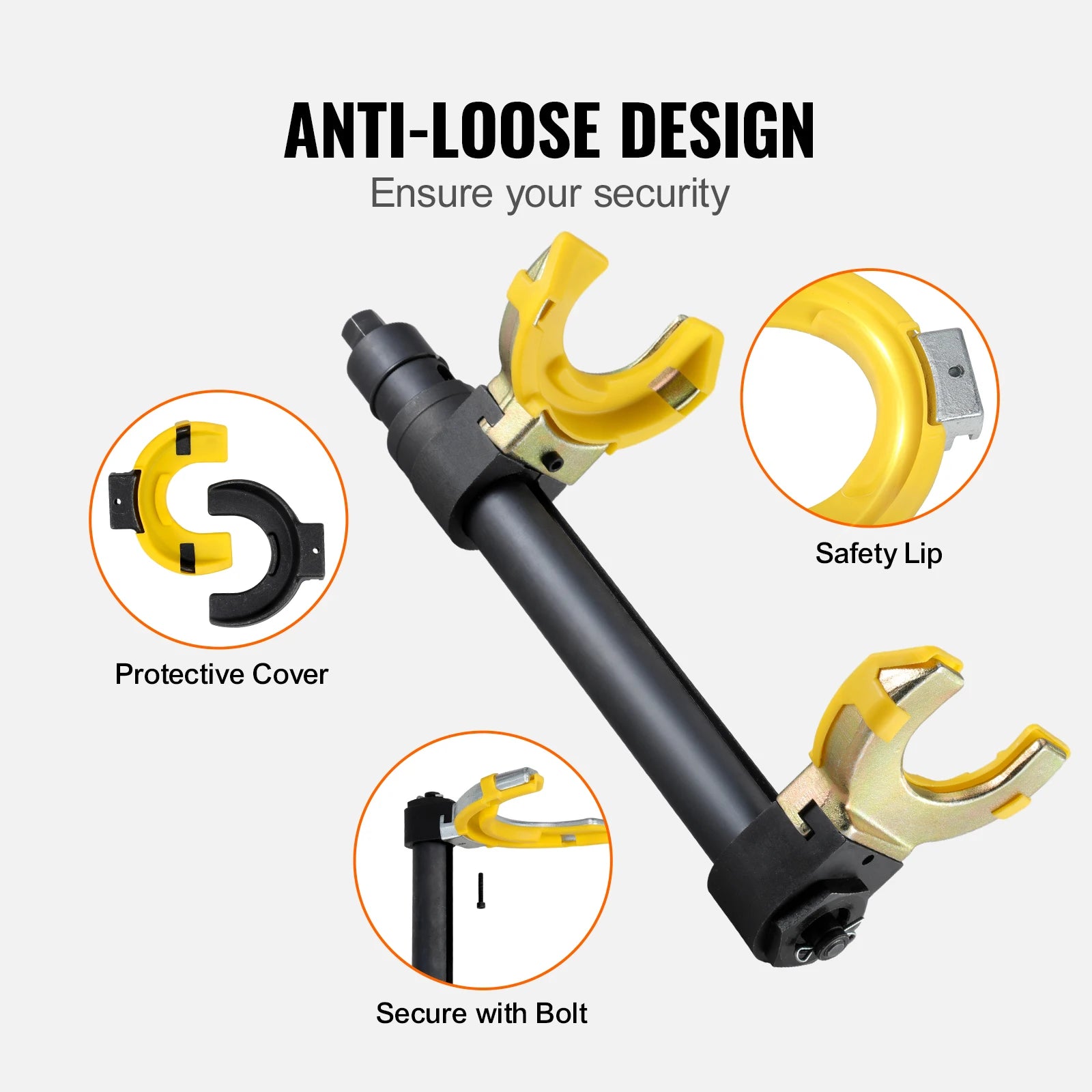 SucceBuy Strut Spring Compressor Kit &ndash; Interchangeable Forks