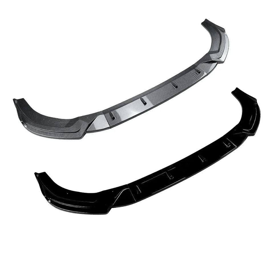 Carbon Look Lower Diffuser Splitter For Audi A6 C8 Sline