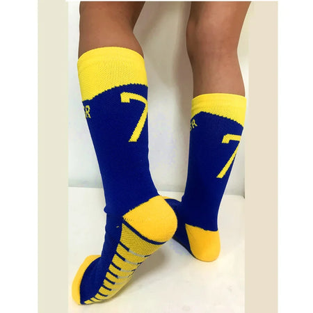 Unisex Fast-Drying Breathable Soccer Socks for Kids and Adults Jcb6107-2 / Kids eur 30-37