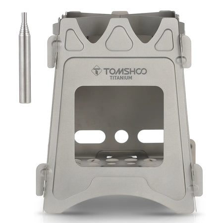 Tomshoo Titanium Stove &ndash; Portable Folding Wood Burner