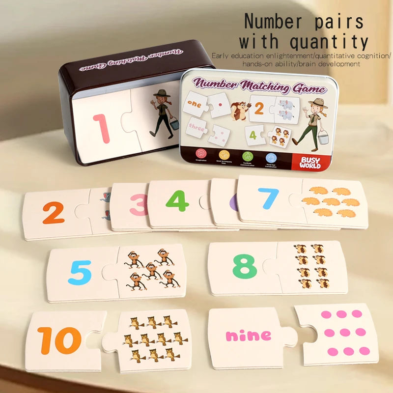 Pattern Matching Game Set - Shape Recognition Boost NB170C3