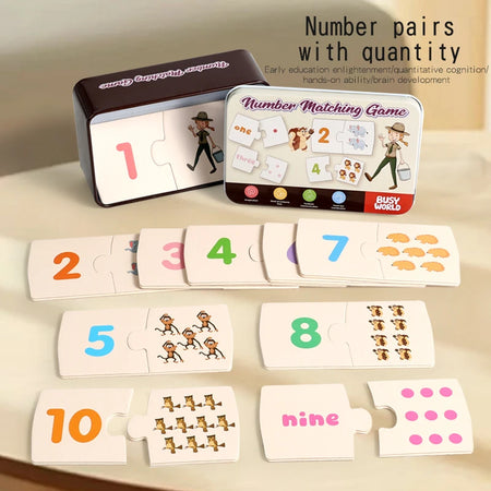 Pattern Matching Game Set - Shape Recognition Boost NB170C3
