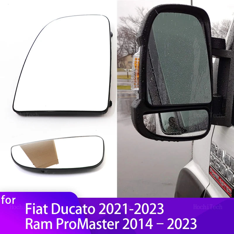 Cristal de espejo retrovisor calefactable izquierdo derecho para Fiat Ducato Ram ProMaster