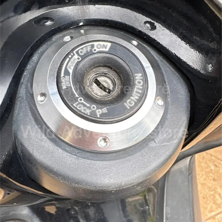 CNC Aluminum Motorcycle Lgnition Switch Cover Ring For Yamaha TMAX530 T-MAX 530 2013 2014 2015 Decorative Ring Key Accessories by InterCyprus Trading Ltd