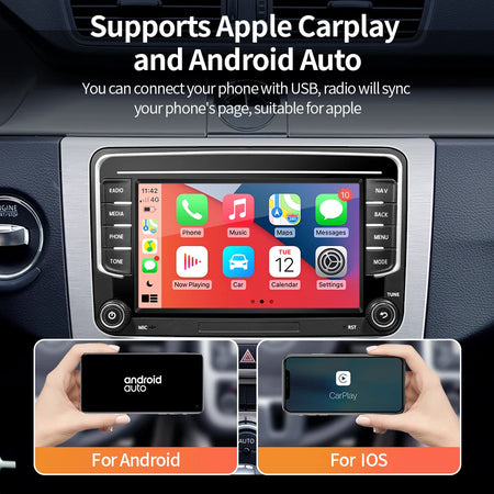 7Inch Android 13.0 Car Radio - WiFi Bluetooth Player