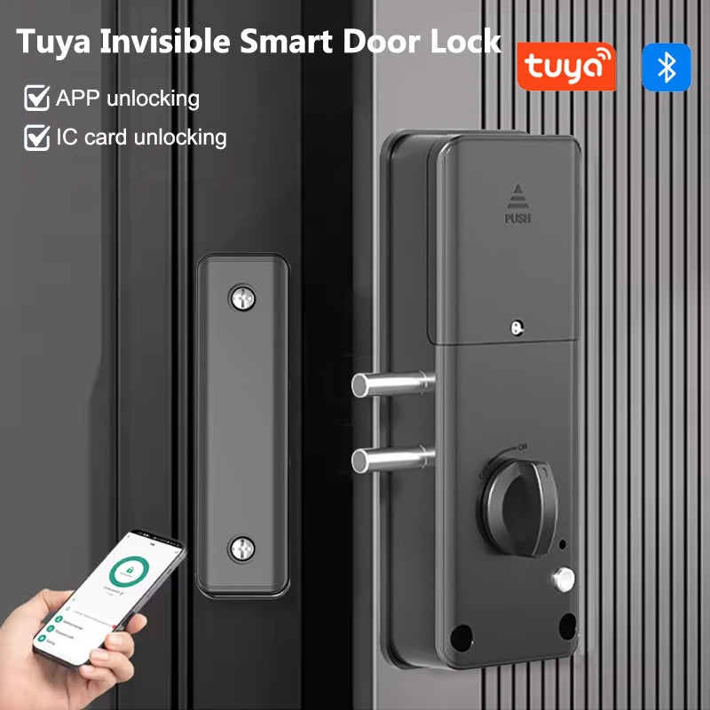 TTLock Invisible Smart Lock &ndash; Bluetooth App IC Card Unlock