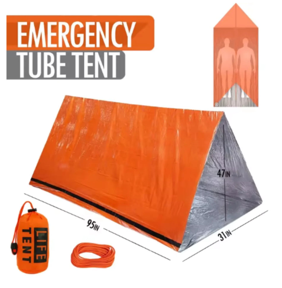 Emergency Tube Tent &ndash; Waterproof Travel Shelter For Family