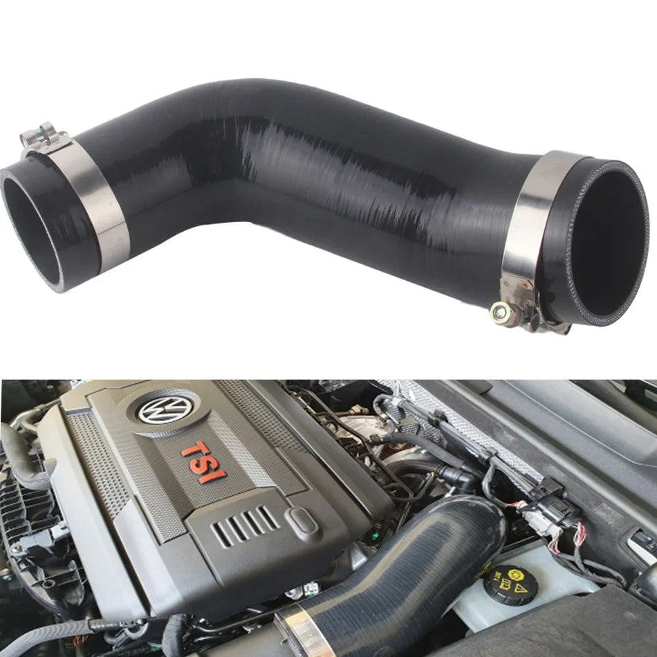 Silicone Turbo-Einlassbogen Schlauchansaugschlauch für VW Golf MK7