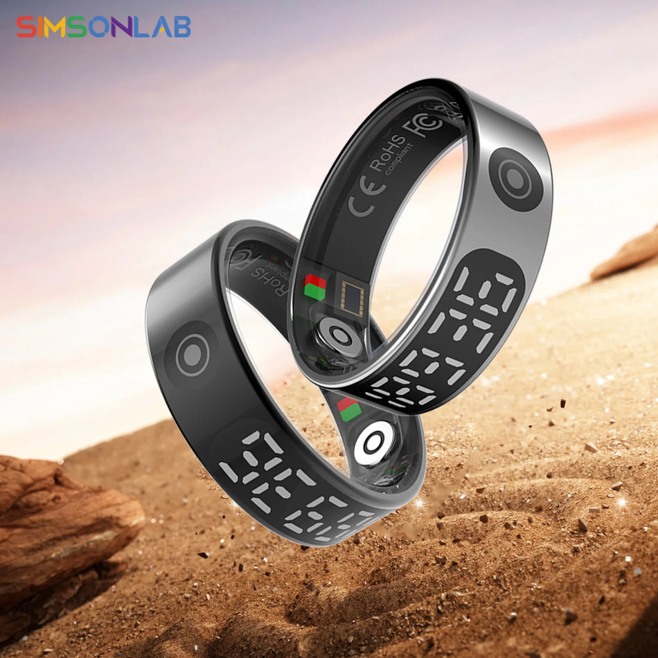 2025 Smart Ring Waterproof 5ATM | Health, Heart Rate, Sleep Monitoring