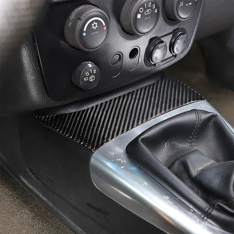 Hummer H3 Vaihteen Etupaneelin Tarra, Pehmeä Hiilikuitupinta Sisustuksen Päivitykseen, Kevyt Kestävä Autotarvike