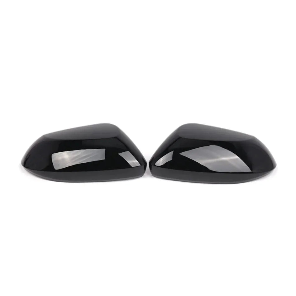Glossy Black ABS Rear View Mirror Covers for Toyota Corolla 2020-2023 by InterCyprus Trading Ltd