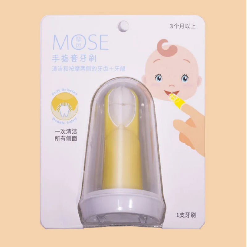 NoEnName_Null Baby Silicone Finger Toothbrush for Oral Care