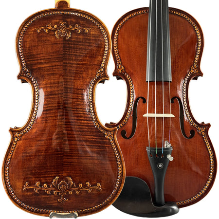 Old Europe Carving Violin VB-700CRV &ndash; Hand Crafted Finish Default Title