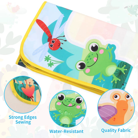 Coolplay Magic Water Drawing Mat &ndash; Reusable Doodle Fun for Kids