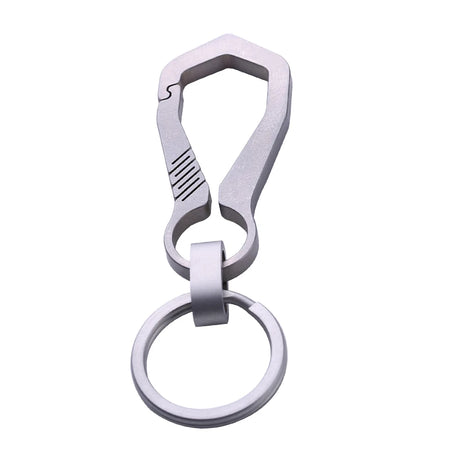 Luxury Titanium Keychain - Ultra Lightweight Carabiner for Men