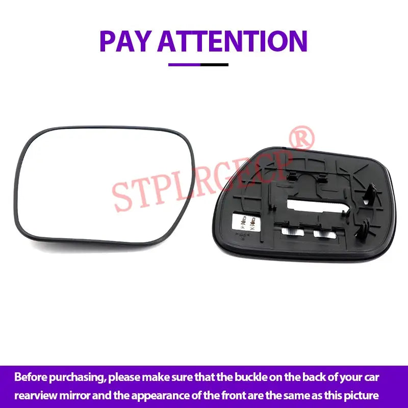 Rearview Side Mirror Lens Door Wing Mirrors Glass with Heating for Mitsubishi Pajero Montero Shogun V93 V97 V98 V87 2007-2021 by InterCyprus Trading Ltd