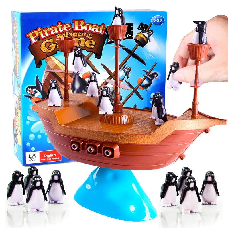 1 Set Pirate Boat Puzzle Desktop Game &ndash; Builds Family Bonds