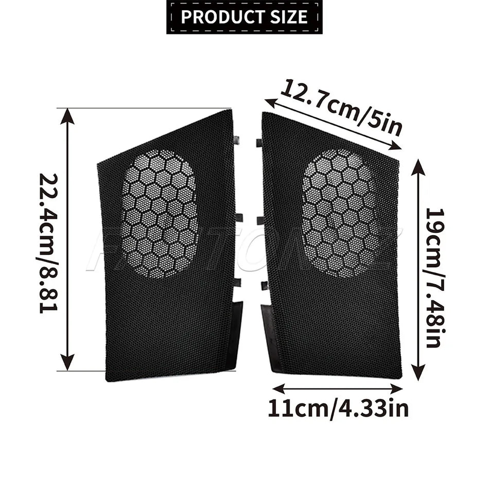 Dashboard-Lautsprecher-Mesh-Gitter links rechts für Volkswagen Transporter T5 T5FL