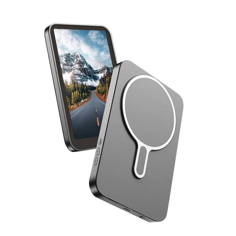 Wireless Magnetic Selfie Monitor &ndash; Strong Magnetic Hold Gray
