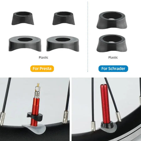 Deemount Bicycle Valve Nozzle Kit &ndash; Durable Copper Alloy Inserts