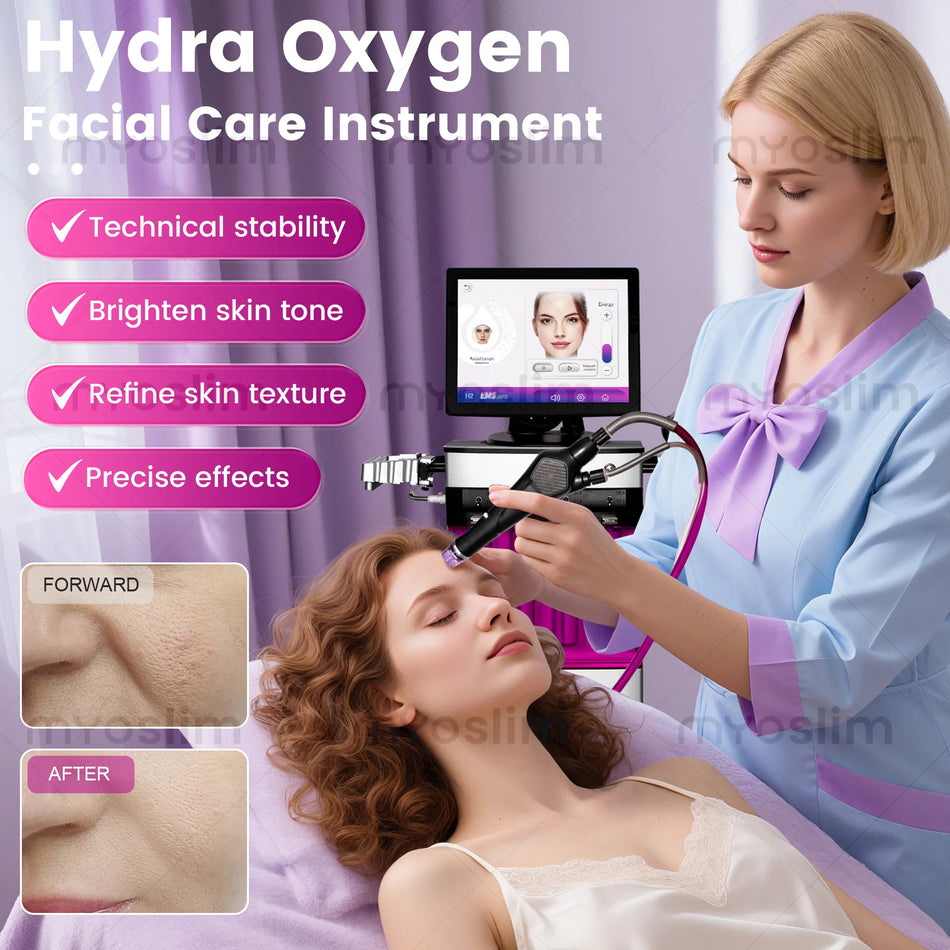 Dispositivo Ultrasonico per il Trattamento Viso a Idrossigeno per Donne