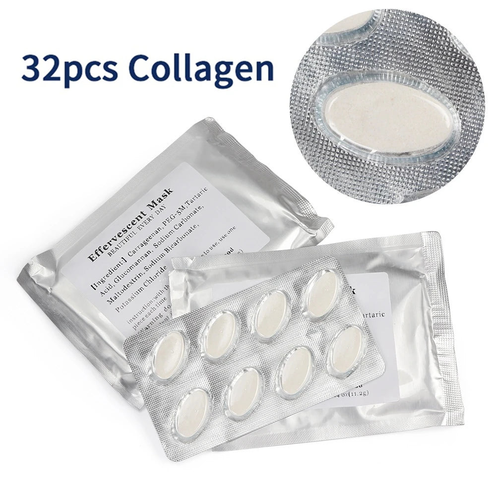 Foreverlily DIY Mask Machine &ndash; Automatic Mask Maker for Homemade Facial Masks 32pcs Collagen