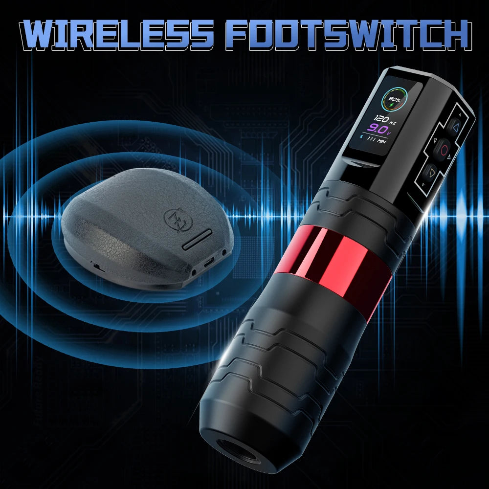 EZ P3 Pro Turbo &ndash; Wireless Battery Tattoo Pen OLED Display