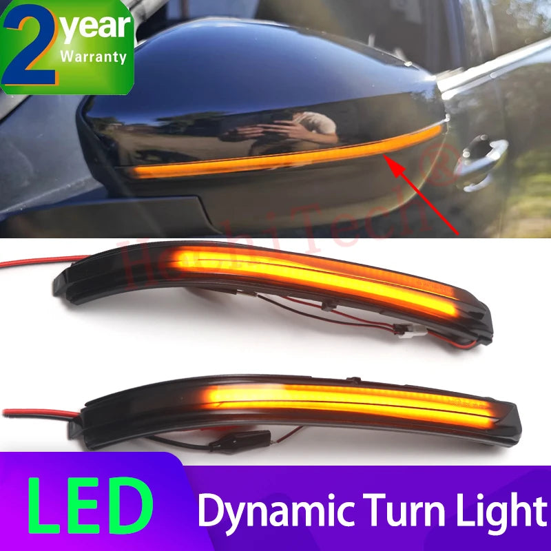 LED Sekvenciālais Sānu Spoguļa Pagrieziena Signāls Peugeot 3008 4008 5008 C5 Aircross