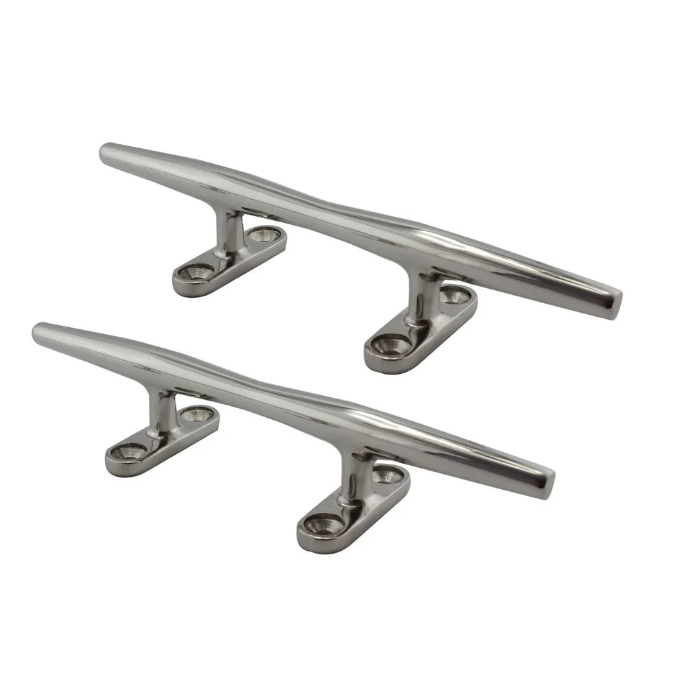 AISI 316 Deck Cleat 4-12 Inch &ndash; Marine Grade Resistant 1PCS 5inch(127mm)