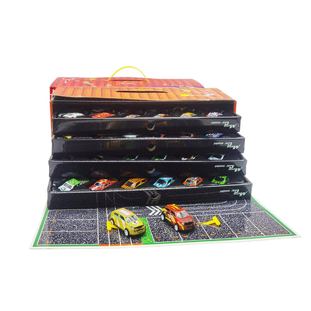 48Pcs Mini Inertial Car Set &ndash; Pull Back Action City Scene