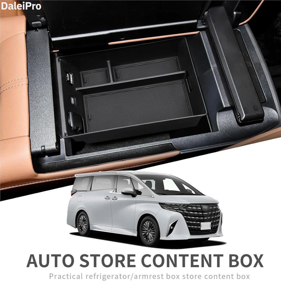 Органайзер за поставка за чаши и кутия за съхранение на подлакътник Toyota Alphard AH40