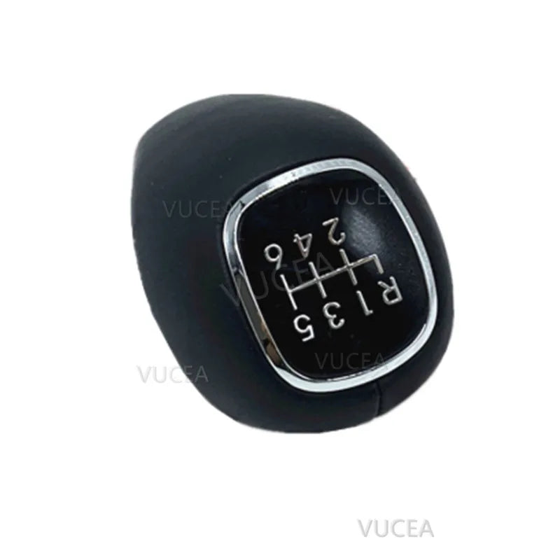 Pommeau de levier de vitesses en cuir pour Hyundai Veloster 2011-2016 6 vitesses