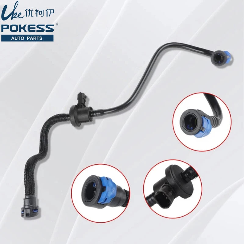 Ventil solenoidu uhlíkového kanistra s trubkou pre Ford Focus