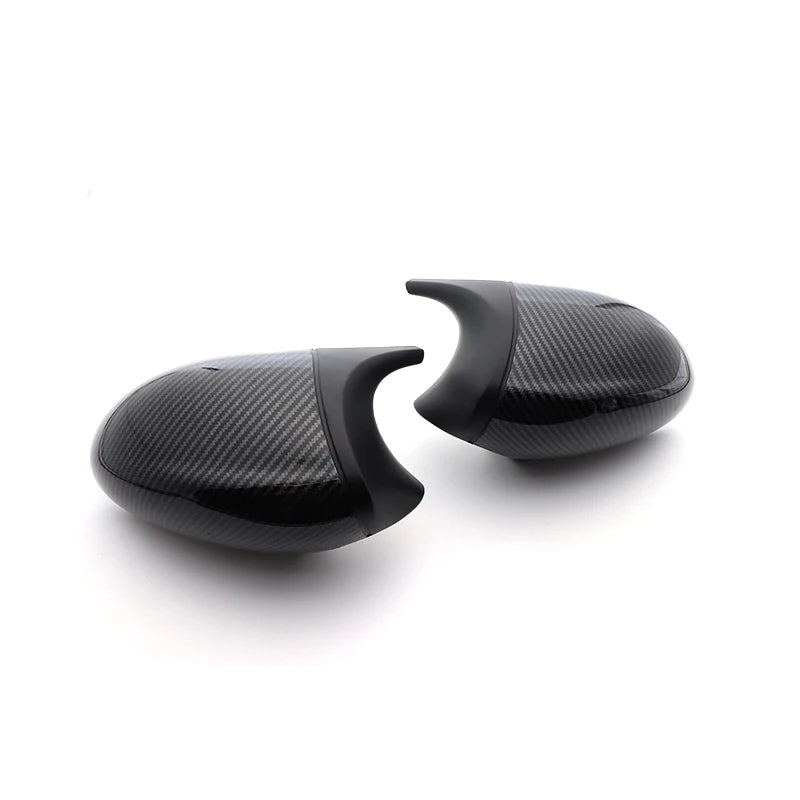 Tapas de Espejo Lateral de Fibra de Carbono Negras para BMW E90 E91 E92 E93 E81 E87 E82 E88 Serie 1 3