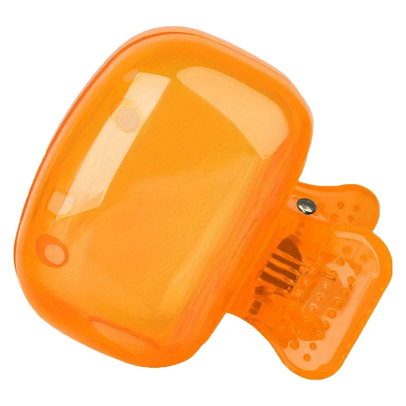 Travel Toothbrush Head Protector Cap - Hygiene On-The-Go Orange